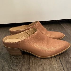 SOLE SOCIETY | EUC Like new | light pink shine sparkle loafer 9 9.5